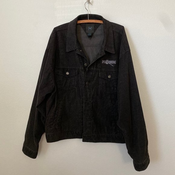 black jean jacket xxl